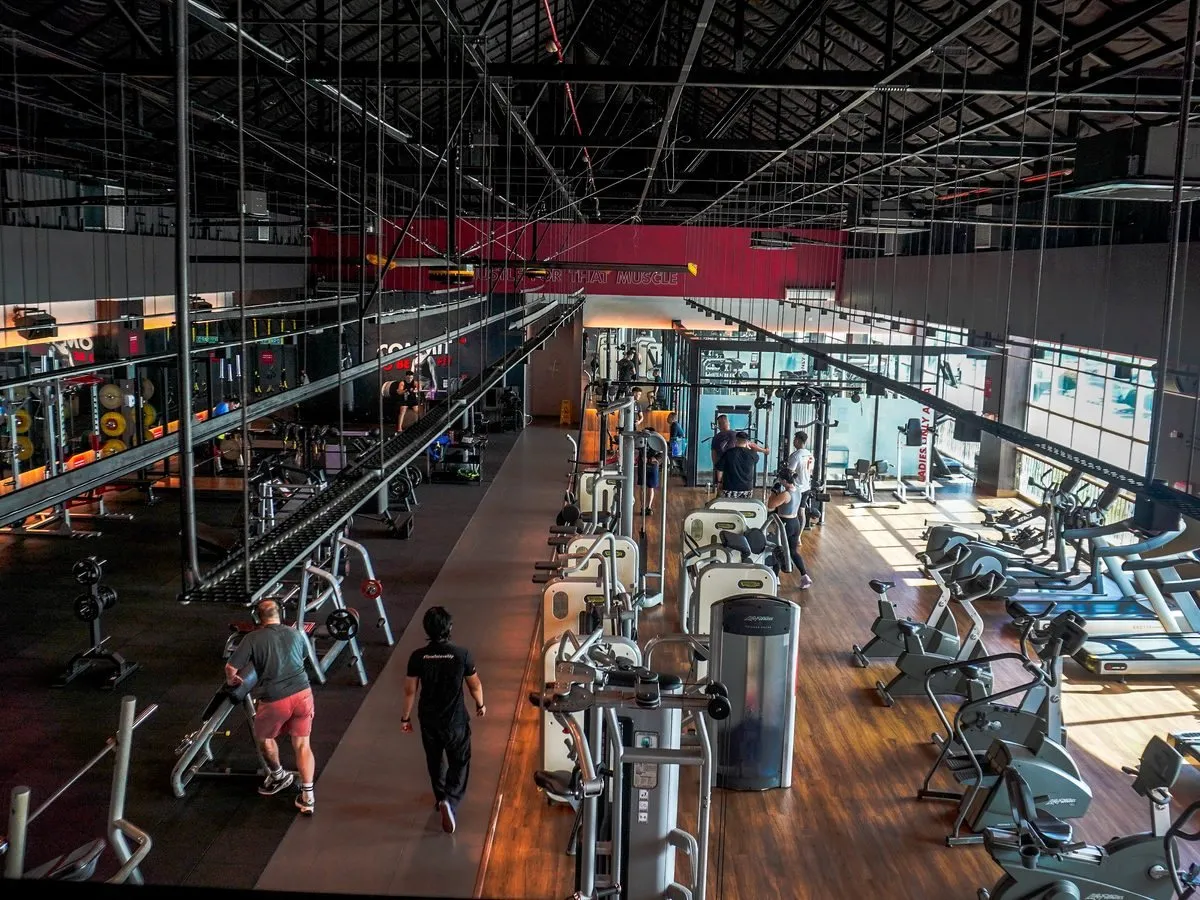 Two levels of training at Level Up Fitness Saberkas