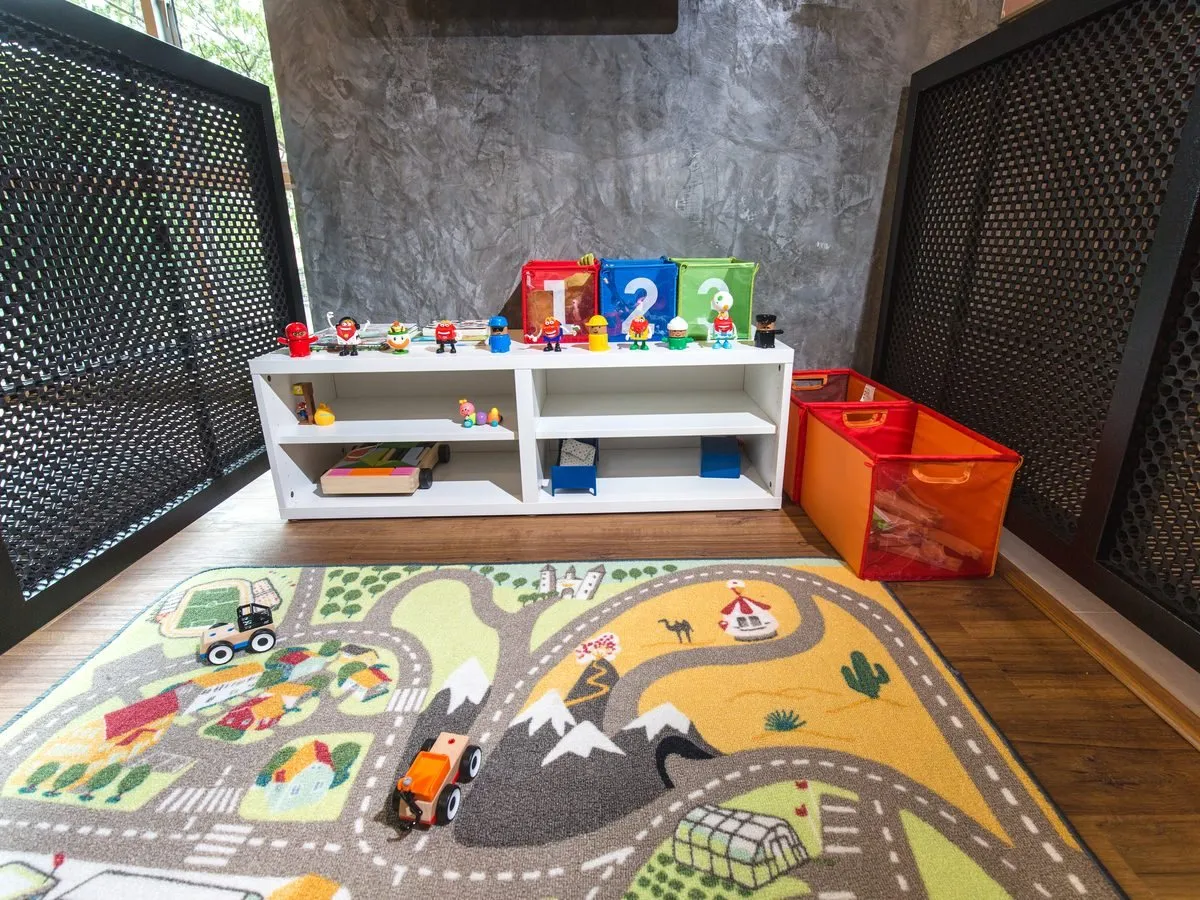 Kids corner at Level Up Fitness MJC